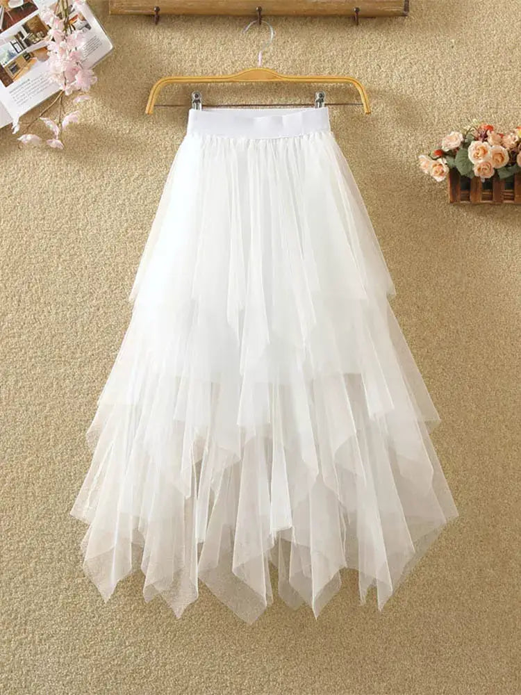 Tutu Tulle Skirt Maxi Skirt