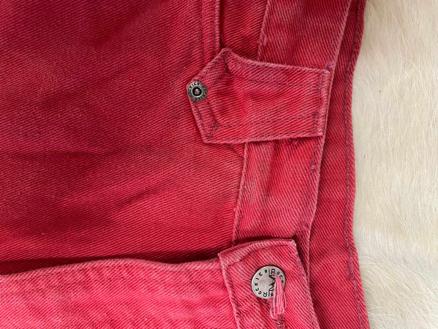 Vintage Rockies Red Denim Jeans Size 9/10 X 36 (tag)