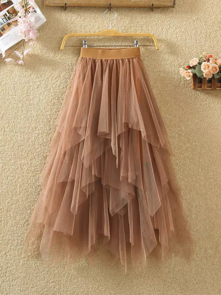 Tutu Tulle Skirt Maxi Skirt